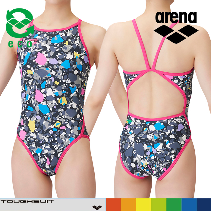 FSA-3611WJ-BLK 아레나 주니어 탄탄이 원피스 수영복