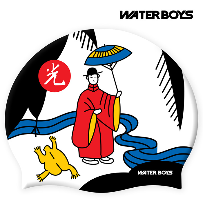 WTB-3201 비광 워터보이즈 실리콘 수모 수영모 수영용품