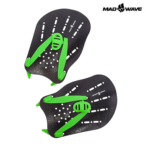 MAD WAVE PADDLES(BLACK) MAD WAVE 훈련용품 패들