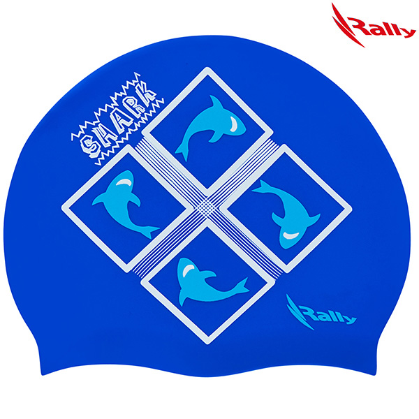 NRUC180-BLU 랠리 RALLY 실리콘 수모 수영모
