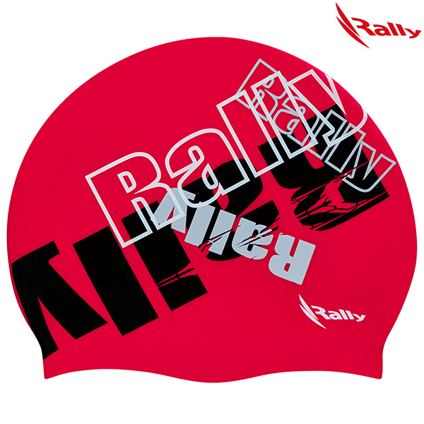NRUC182-RED 랠리 RALLY 실리콘 수모 수영모